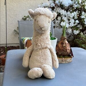 Jellycat Cream Stuffed Llama